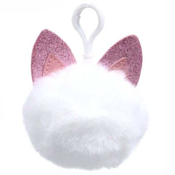 *3/$15* Fun Pom Pom with Sparkly Cat Ears Clip - Picture 4 of 4